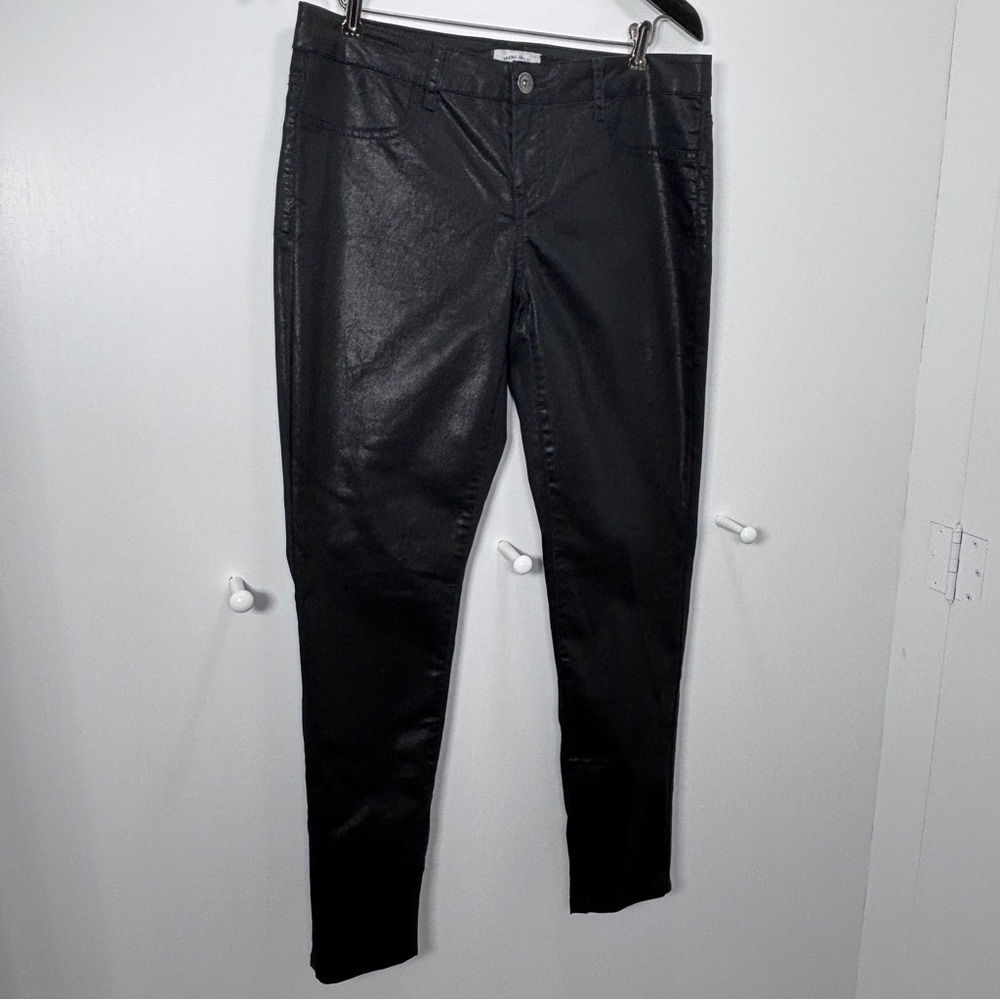 Aeropostale Juniors Size 13/14 Ashley Ultra Skinny Jeans Dark Shiny Stretch
